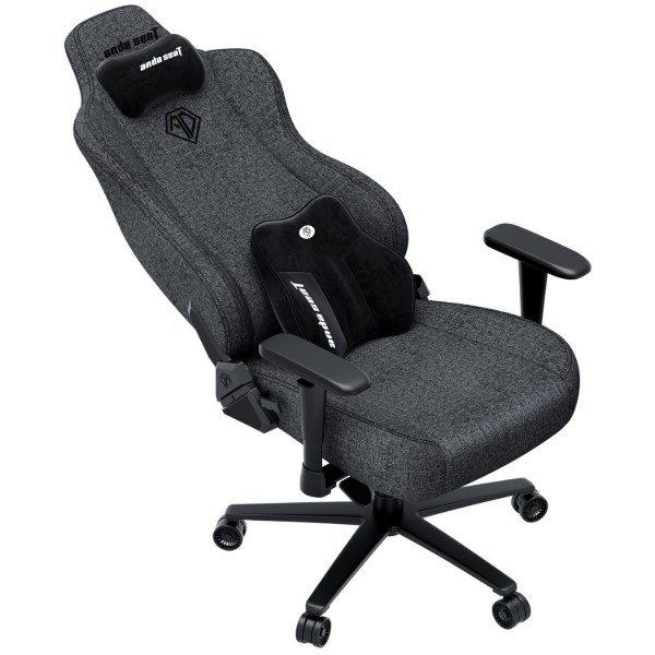 Фото - Крісло для геймерів Anda Seat Novis Plus XL Dark Grey Fabric (AD23YC-XL-01-GB-F-G04)