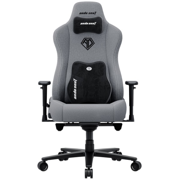 Фото - Крісло для геймерів Anda Seat Novis Plus XL Grey Fabric (AD23YC-XL-01-G-F-G04) Фото - Крісло для геймерів Anda Seat Novis Plus XL Grey Fabric (AD23YC-XL-01-G-F-G04)