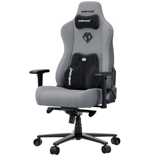 Фото - Крісло для геймерів Anda Seat Novis Plus XL Grey Fabric (AD23YC-XL-01-G-F-G04)