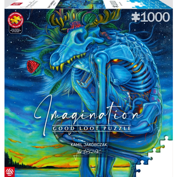Фото - Пазлы (8+) Good Loot Imagination: Kamil Jakobczak White Wolf 1000 эл. (5908305247906)