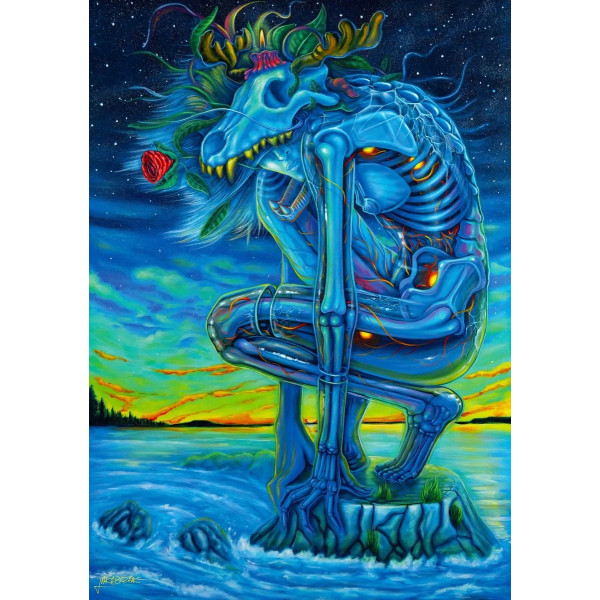 Фото - Пазлы (8+) Good Loot Imagination: Kamil Jakobczak White Wolf 1000 эл. (5908305247906)