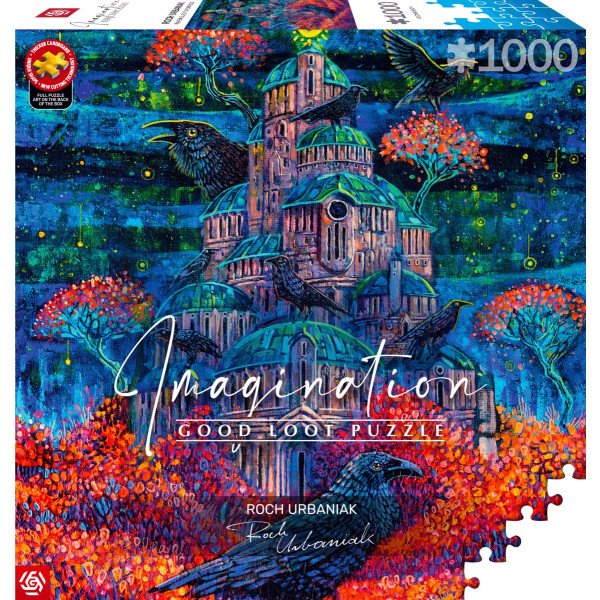 Фото - Пазли (8 +) Good Loot Imagination: Roch Urbaniak Raven Queen's Fortress 1000 ел. (5908305249764)