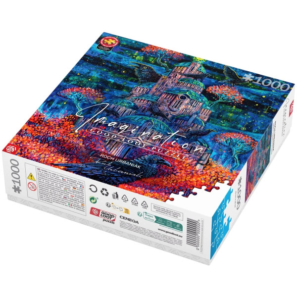 Фото - Пазли (8 +) Good Loot Imagination: Roch Urbaniak Raven Queen's Fortress 1000 ел. (5908305249764)