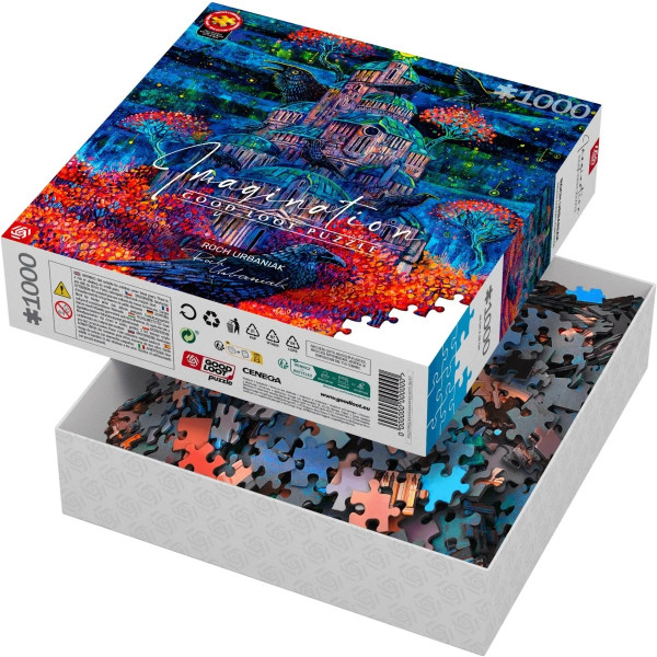 Фото - Пазли (8 +) Good Loot Imagination: Roch Urbaniak Raven Queen's Fortress 1000 ел. (5908305249764)