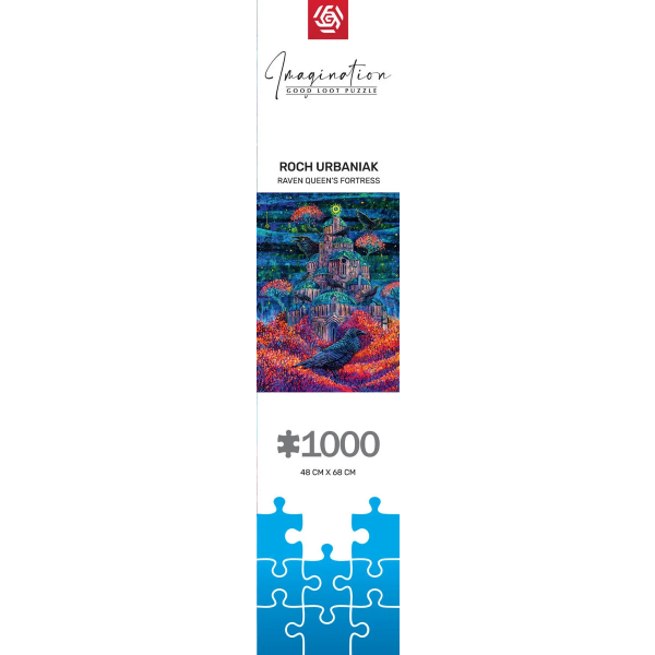 Фото - Пазли (8 +) Good Loot Imagination: Roch Urbaniak Raven Queen's Fortress 1000 ел. (5908305249764)