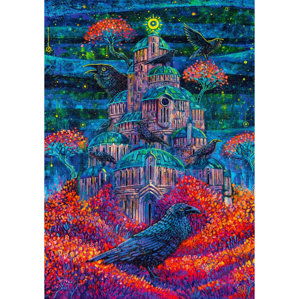 Фото - Пазли (8 +) Good Loot Imagination: Roch Urbaniak Raven Queen's Fortress 1000 ел. (5908305249764)