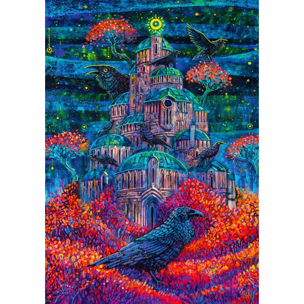 Фото - Пазли (8 +) Good Loot Imagination: Roch Urbaniak Raven Queen's Fortress 1000 ел. (5908305249764)