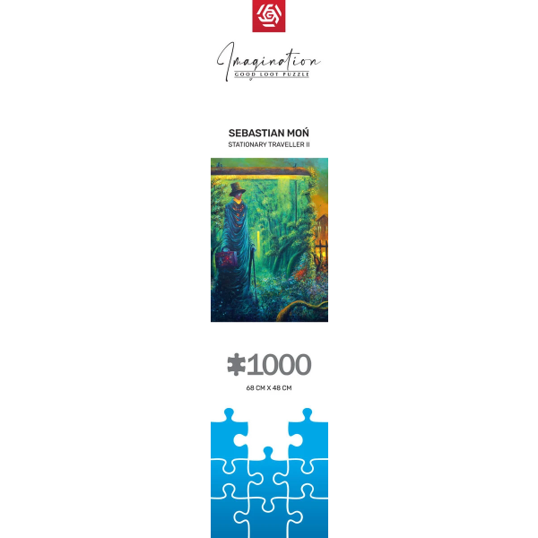 Фото - Пазлы (8+) Good Loot Imagination: Sebastian Mon Stationary Traveller II 1000 эл. (5908305250012)