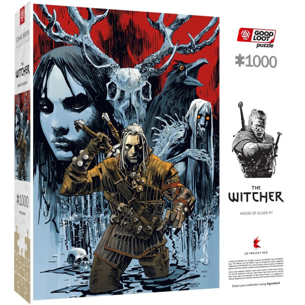Фото - Пазлы (8+) Good Loot The Witcher House of Glass 1000 эл. (5908305250128)