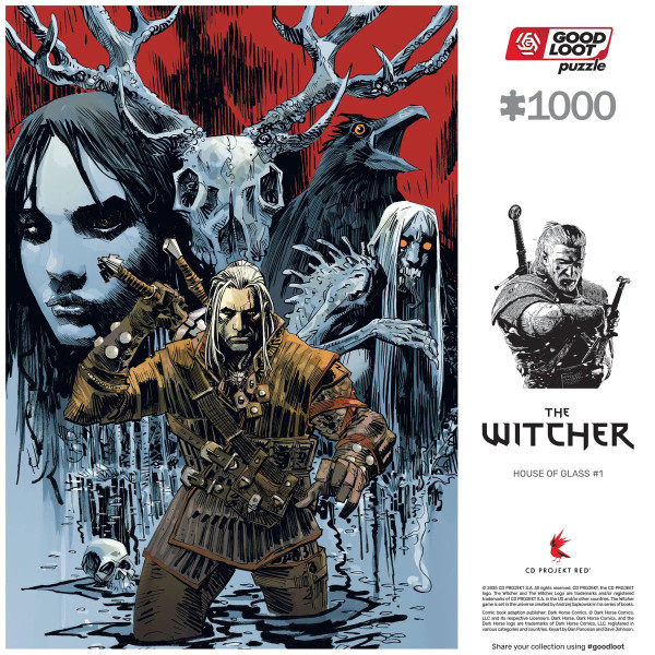 Фото - Пазлы (8+) Good Loot The Witcher House of Glass 1000 эл. (5908305250128)
