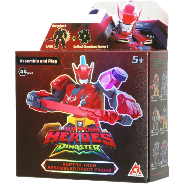 Фото - Робот-трансформер Dinoster DINOSTER - РАПТОР ТРОН (EU580881A-1)