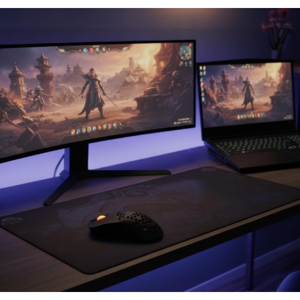 Фото - Мышь беспроводная игровая Hator Stellar Wireless Black (HTM650)