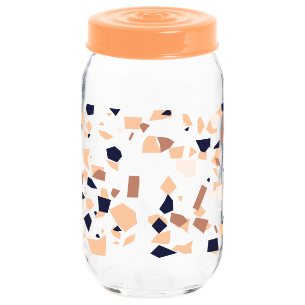 Фото - Емкость для сыпучих Herevin Black and Gold 1 л (171541-158)