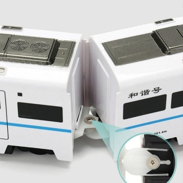 Фото - Залізничний потяг Bambi (світло, звук) White (1171370)