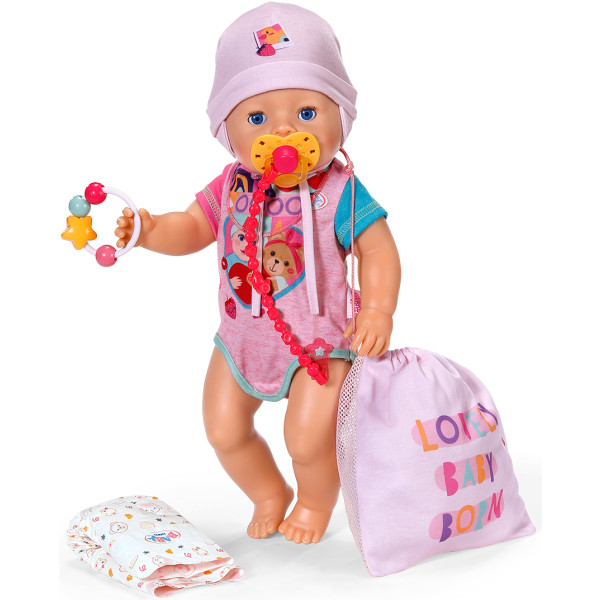 Фото - Одяг та аксесуари для ляльки Baby Born Pinplay – ПЕРШІ ЧАРІВНІ МОМЕНТИ (837979)