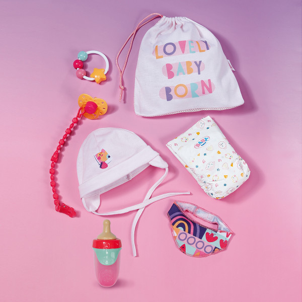 Фото - Одяг та аксесуари для ляльки Baby Born Pinplay – ПЕРШІ ЧАРІВНІ МОМЕНТИ (837979)