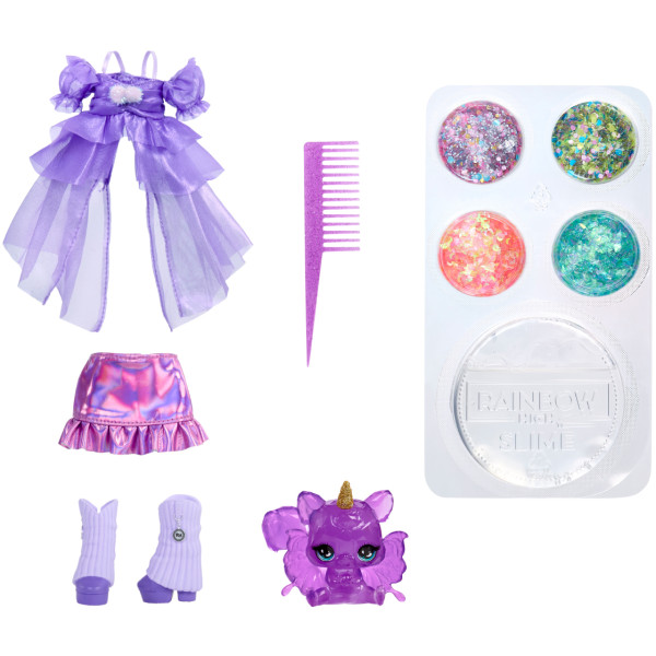 Фото - Ляльковий набір Rainbow High Shimmers - ВІОЛЕТТА з аксесуарами (122425)