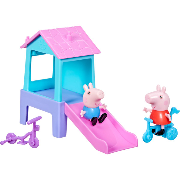 Фото - Набір ігрових фігурок Peppa Pig FIGURINES – СВАДЕБЛЯ В ПАРКУ (F8872)