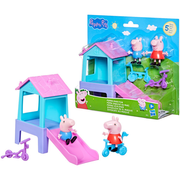 Фото - Набір ігрових фігурок Peppa Pig FIGURINES – СВАДЕБЛЯ В ПАРКУ (F8872)