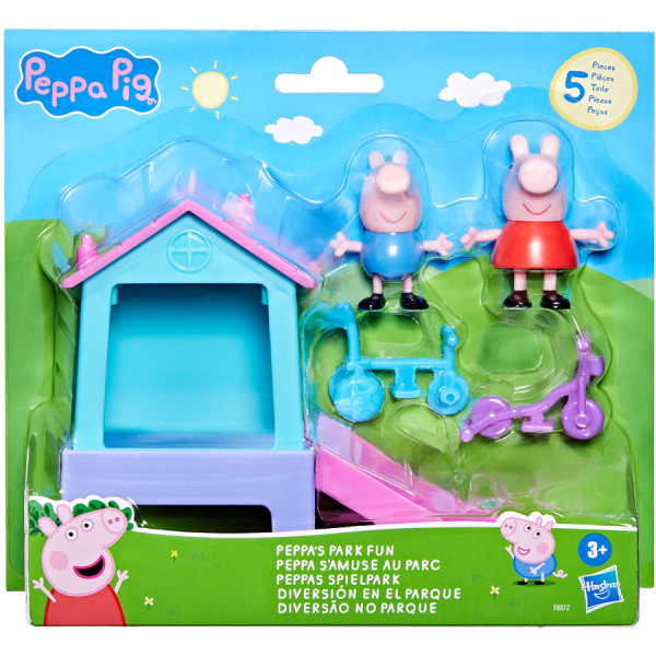 Фото - Набір ігрових фігурок Peppa Pig FIGURINES – СВАДЕБЛЯ В ПАРКУ (F8872)