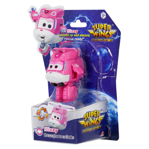 Фото - Колекційна фігурка Super Wings Transform-a-Bots Dizzy (EU780040)