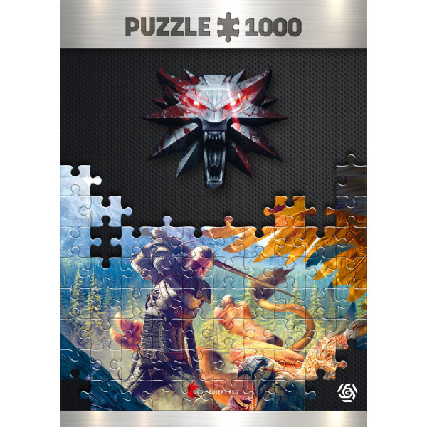 Фото - Пазли (8 +) Good Loot Witcher: Griffin Fight puzzles 1000 шт. (5908305231233)