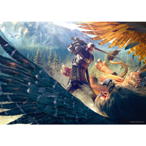 Фото - Пазли (8 +) Good Loot Witcher: Griffin Fight puzzles 1000 шт. (5908305231233)