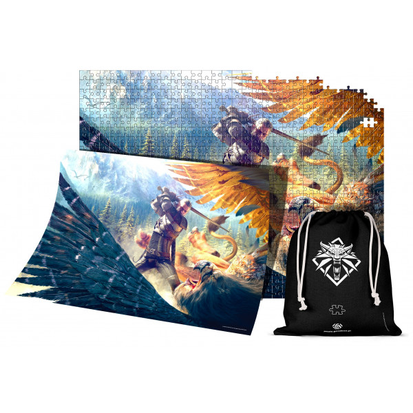 Фото - Пазли (8 +) Good Loot Witcher: Griffin Fight puzzles 1000 шт. (5908305231233)