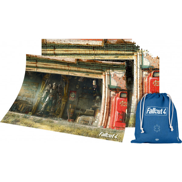 Фото - Пазлы (8+) Good Loot Fallout 4 Garage Puzzles 1000 шт. (5908305231509)