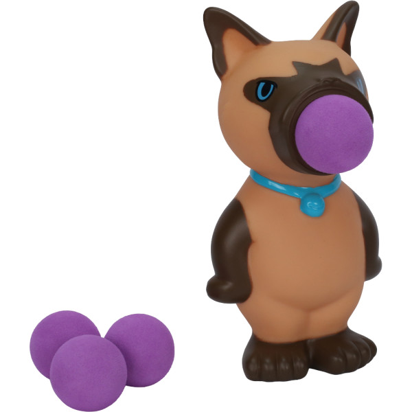 Фото - Антистрес іграшка HOGWILD Стріляюче звірятко Сіамський кіт (HW54810)