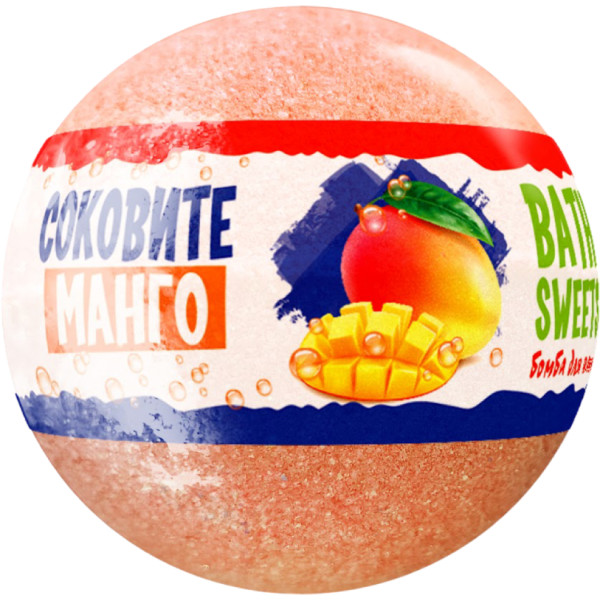 Фото - Бомба для ванни Bath Sweets 100 г Соковите манго (4820240940623)