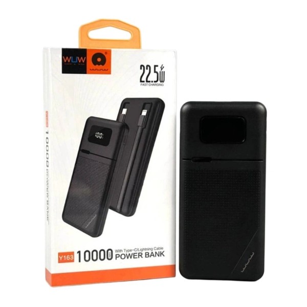 Фото - Батарея мобільна WUW 10000 mAh black (Y163)