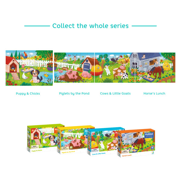 Фото - Пазли (3-4 роки) Dodo Песик і курчата 30 ел. (300681)