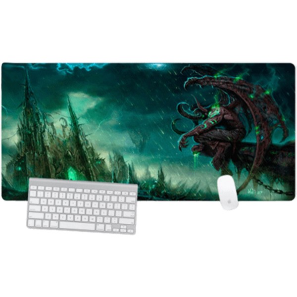 Фото - Коврик для мыши игровой Voltronic Fantasy Art. Demon hunter and castle (YT-MH382)