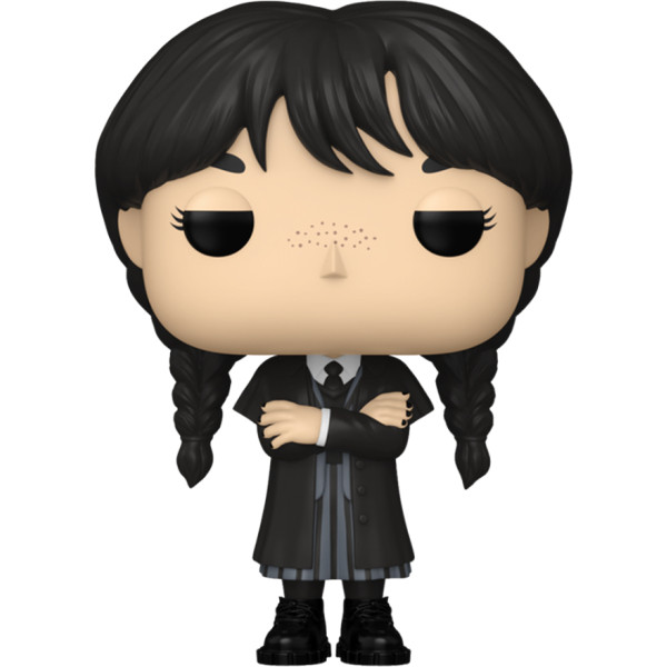Фото - Колекційна фігурка FUNKO POP! серії Уенздей - УЕНЗДЕЙ ЧОРНЕ ПАЛЬТО (86679)
