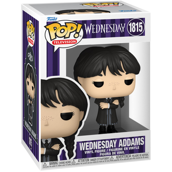 Фото - Колекційна фігурка FUNKO POP! серії Уенздей - УЕНЗДЕЙ ЧОРНЕ ПАЛЬТО (86679)