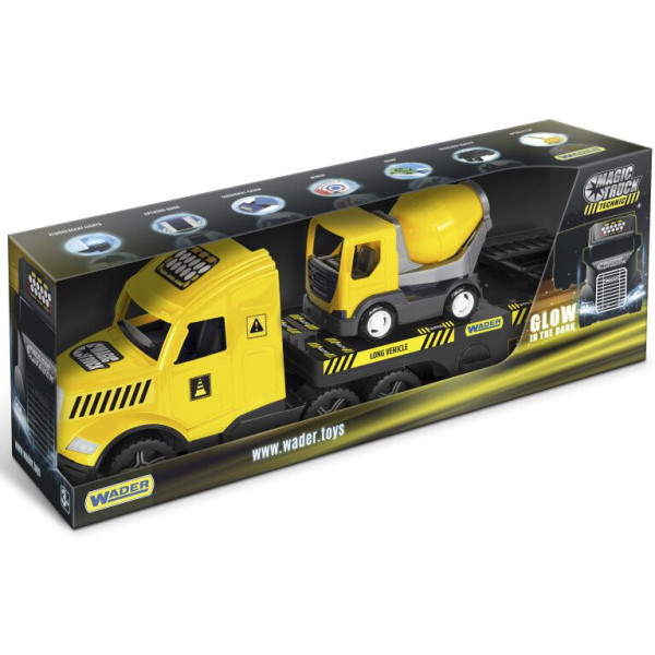 Фото - Наземная спецтехника Wader Magic Truck Technic с бетоносмесителем (36461)