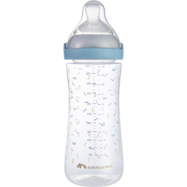 Фото - Пляшка для годування Bebe Confort Physio Air Confort 360 мл Blue 6+