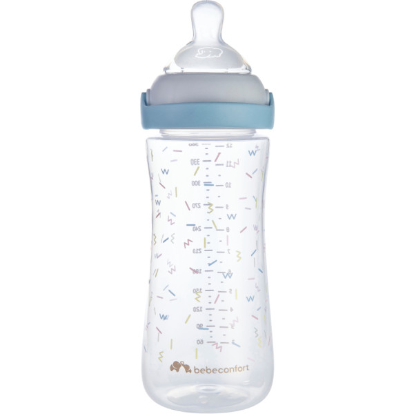 Фото - Пляшка для годування Bebe Confort Physio Air Confort 360 мл Blue 6+