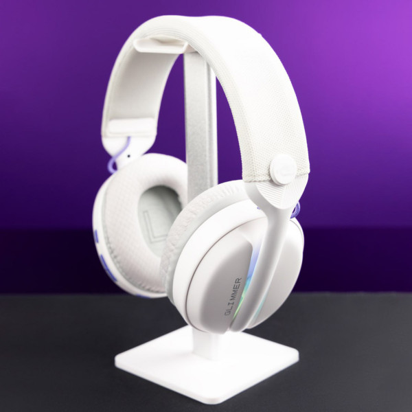 Фото - Гарнітура бездротова ігрова Proove Gaming Glimmer (APP) White/Purple (WHGL00022017)