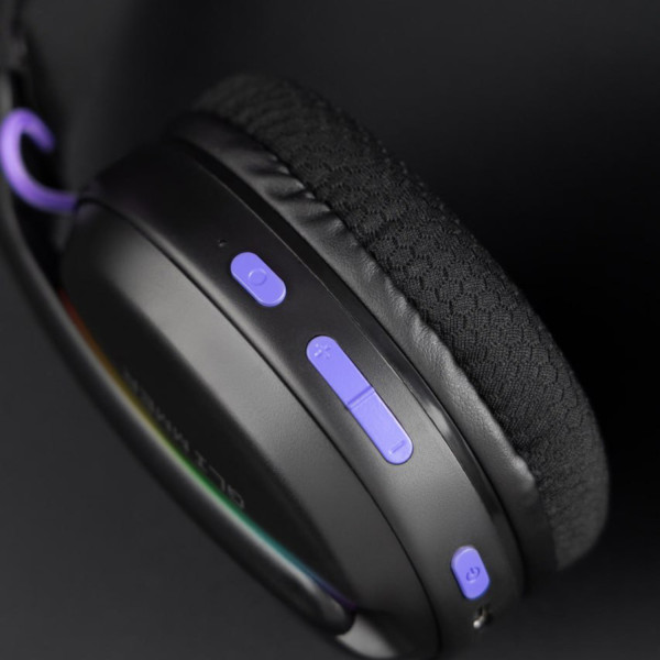 Фото - Гарнітура бездротова ігрова Proove Gaming Glimmer (APP) Black/Purple (WHGL00022016)