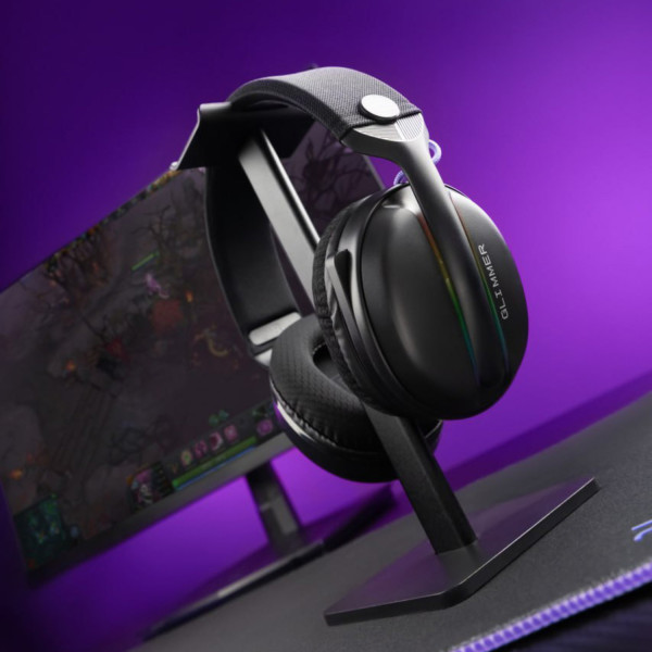 Фото - Гарнітура бездротова ігрова Proove Gaming Glimmer (APP) Black/Purple (WHGL00022016)