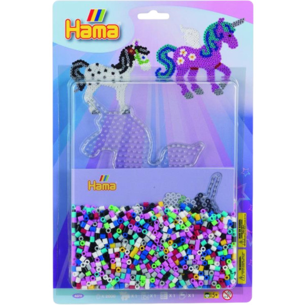Фото - Набор для изготовления декора Hama Единорог Midi 5+ (HM-4079)