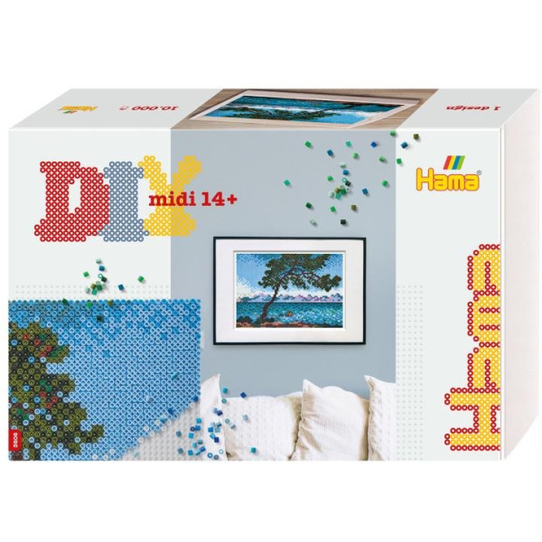 Фото - Набор для изготовления декора Hama Искусство Клод Моне Midi 5+ (HM-3606)