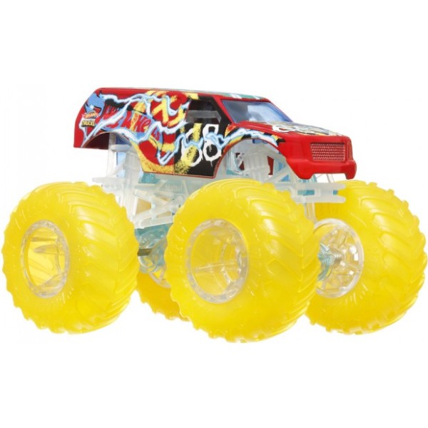Фото - Базова машинка Hot Wheels 1:64 серії Power Smashers Monster Trucks в асортименті (HYJ19)