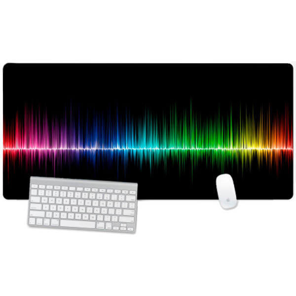Фото - Килимок для миші Voltronic Colorful sound waves (SW382)
