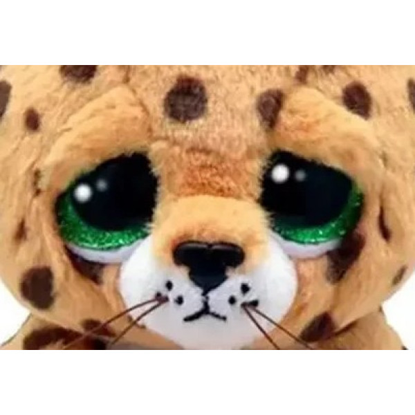 Фото - М'яка іграшка глазастик TY Beanie Bellies Леопард "LLOYD" (41282)