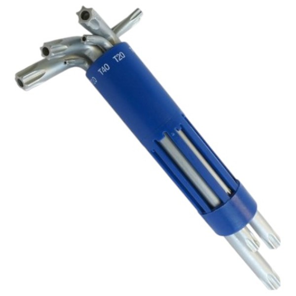 Фото - Набір шестигранних ключів S&R Torx0 10-50 8 шт. (365612008)