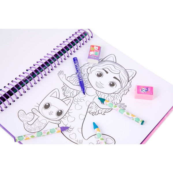 Фото - Розмальовки класичні Disney GABBY'S DOLLHOUSE Актівіті (GD24356)