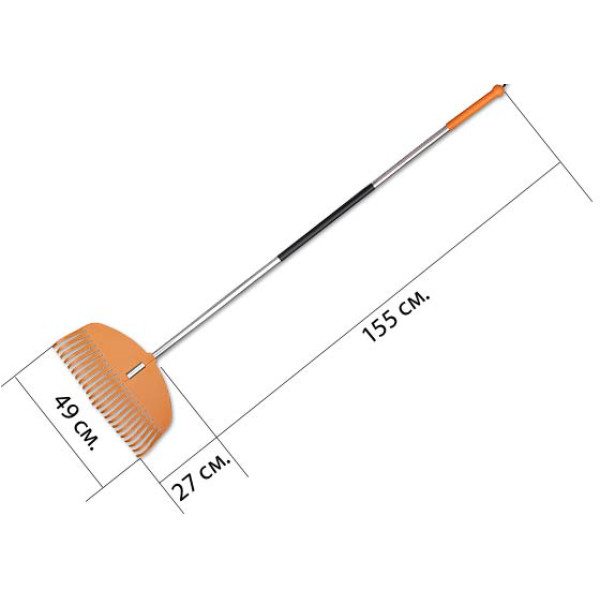 Фото - Граблі BRADAS TQ-G23TA